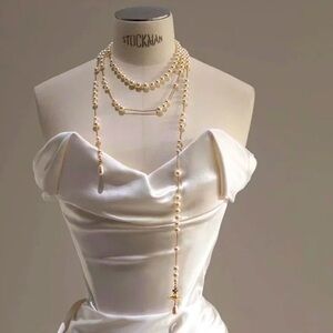 Vivienne Westwood Broken Pearl Necklace